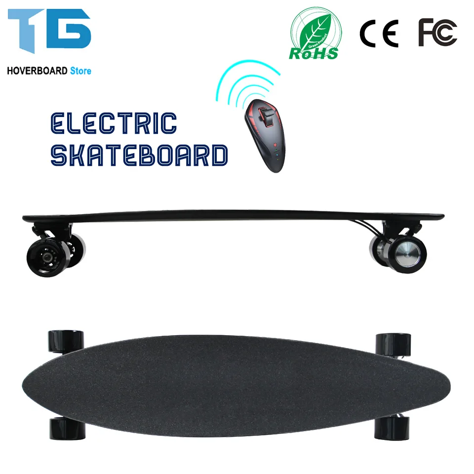 

Built-in Battery Electric Skateboard Board Smart Self Balance Scooter 10 Layers Maple 1 layer Fiber Motor Power 300W*2 TG Brand