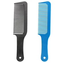 Pro 1 unids carbono antiestático 3D Clipper de peluquería peine manejar diapositivas peluquero peine pelo palo para uso profesional