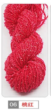 Glitter yün akrilik iplik Kanca Ayakkabı Yastık Çapraz Dikiş Ipliği Akrilik Hattı Yüksek Kaliteli Iplik El Örgü Için