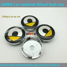 20 pçs/lote 60mm Chrome embelm emblema logotipo Do Carro tampas de Roda De Carro Para Smart fortwo forfour 2013 2014 2015 2016 Auto Roda Hub Caps