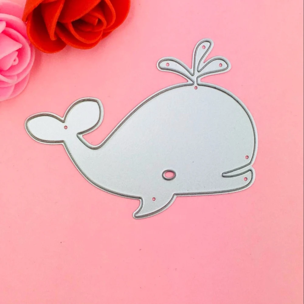 Fish Tail Metal Cutting Dies Cuts Stencils Embossing Scrapbooking Album Card DIY