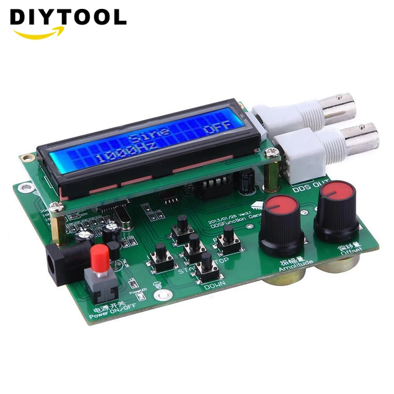 1 Гц-65534 Гц частотомер DDS Функция генератор сигналов diy kit генератор частоты модуль синуса прямоугольная Пилообразная Треугольники волна