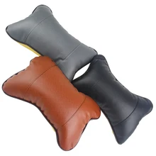 1pcs Car Auto Seat Head Neck Rest Cushion Headrest Pillow Pad Bone Shape Nest Rest cars