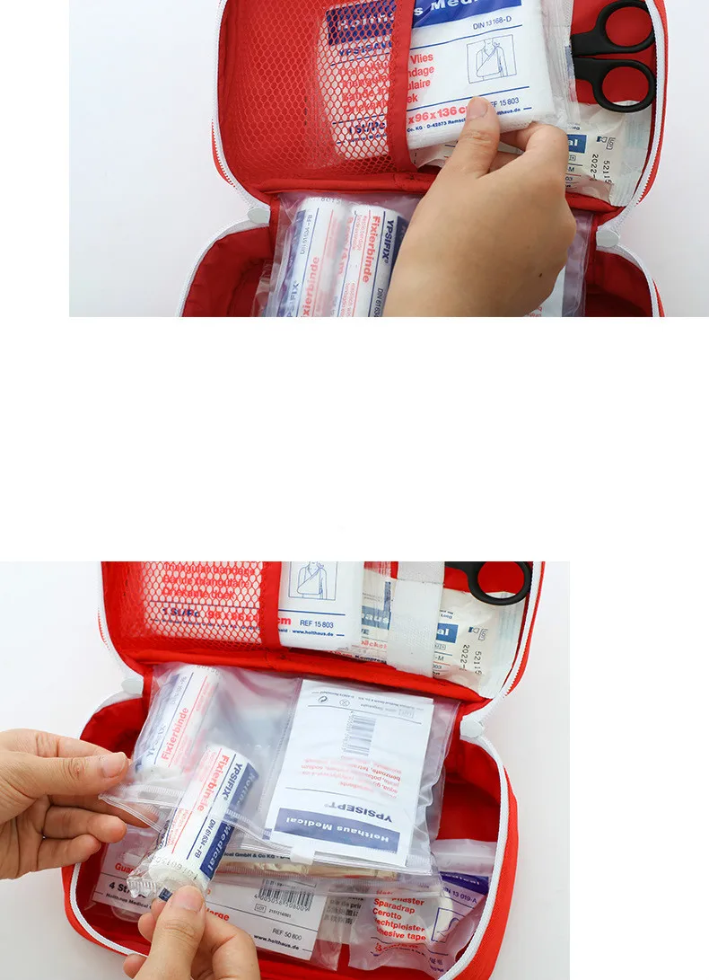 Portable First Aid Emergency Medical Kit 44