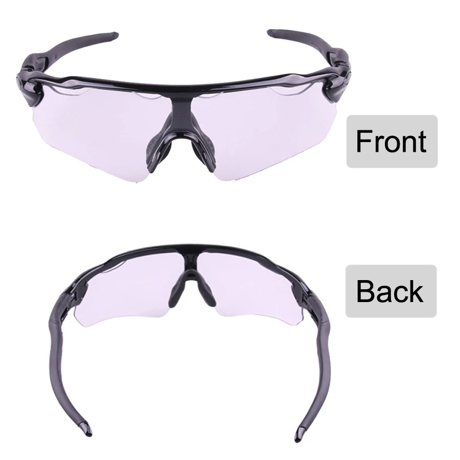 Photochromic Cycling Glasses Men Women Outdoor Sports MTB Bicycle Bike Run Sunglasses Goggles Discoloration Road Bike Eyewear