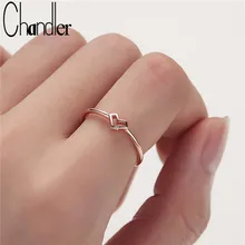 Chandler oco-para fora da forma do coração anel aberto bonito amor bague jóias para as mulheres jovem menina presentes da criança ajustável anel
