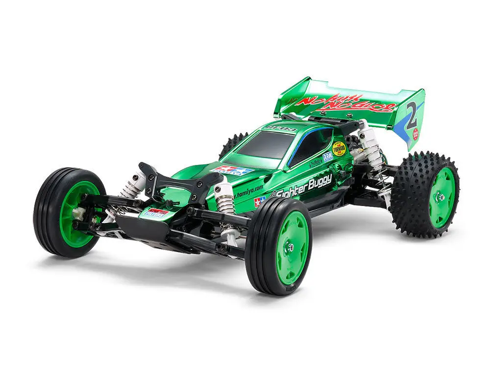 Tamiya 47371 1/10 радиоуправляемая модель шасси Neo Fighter Багги зеленый металлик Ver. w/ESC |