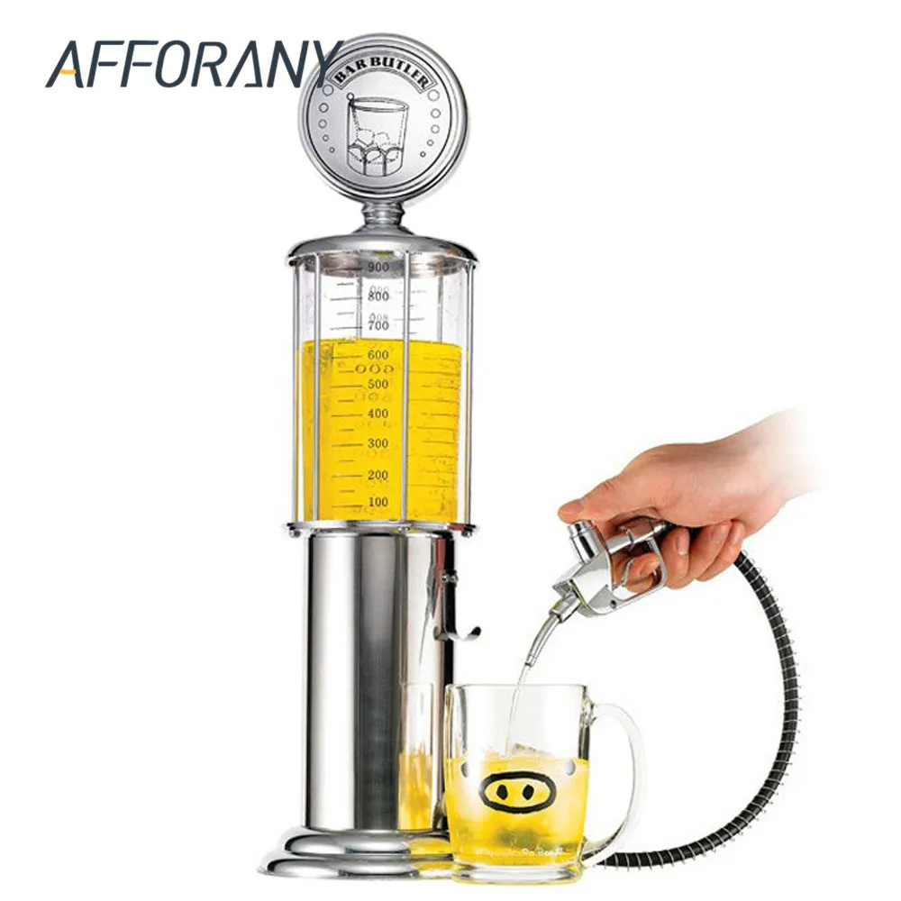 

Mini Beer Dispenser Machine Drinking Vessels Gun Pump Gas Station Bar Drinking Transparent Layer Design Kitchen Drinking Wine