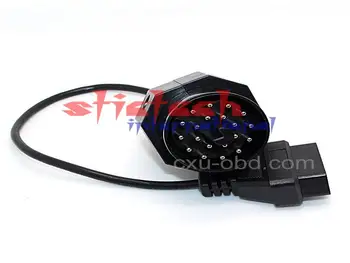 

by DHL or Fedex 200pcs OBD OBD II Adapter for BMW 20pin to 16PIN Female Connector e36 e39 X5 Z3 for BMW 20pin Newest