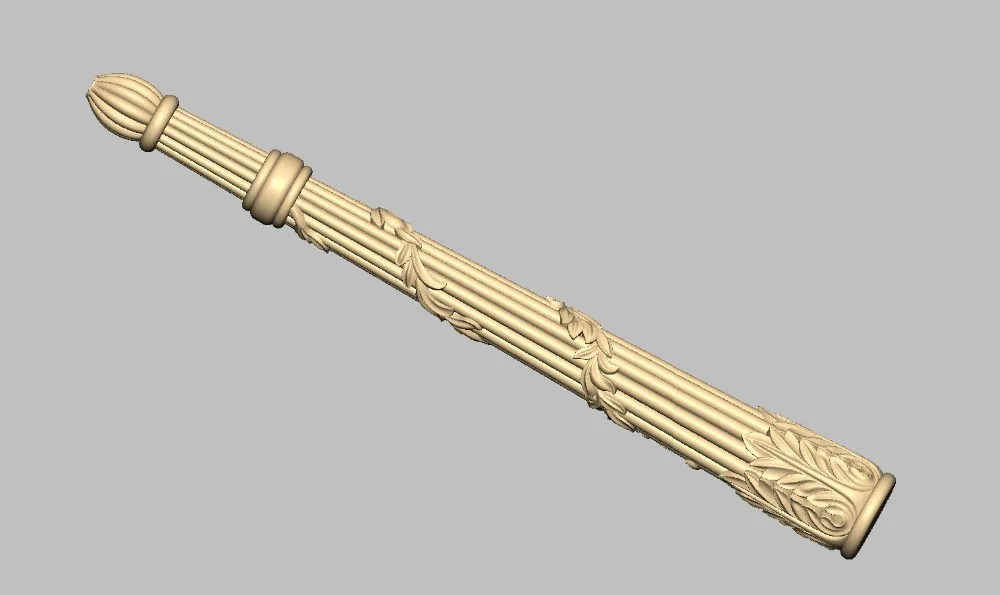 Pata de silla y mesa formato STL para mueble, archivador para enrutador CNC, 3D relieve de talla, modelo 874