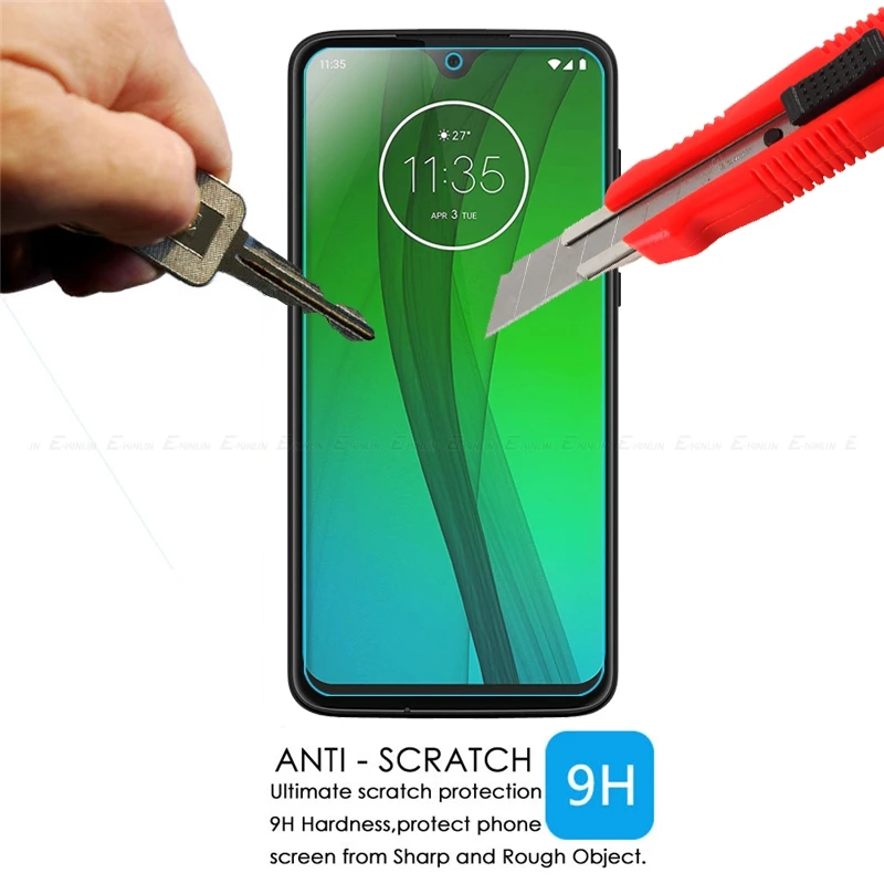 Защитная пленка для экрана из закаленного стекла Motorola Moto One Action Vision Macro G9 G8 G7 Power G6