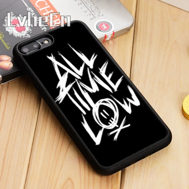 Чехол для телефона LvheCn с логотипом ALL TIME LOW Rock iPhone 5 6 s 7 8 plus 11 12 Pro X XR XS Max Samsung Galaxy S6 S7