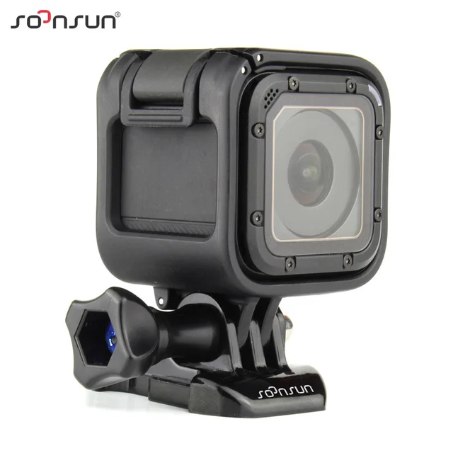 SOONSUN Standard Frame Case Mount Protective Shell Cover for GoPro Hero 4 Session Camera for Go pro Hero4  5 Session Frame Mount