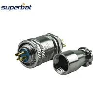 Superbat RF XLR штекер авиация 4 pin Ham Радио PCB разъемы XLR разъем