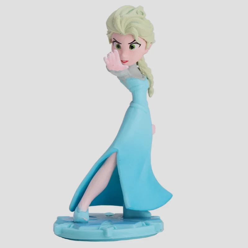 Disney 2pcs/set Anime Figures Frozen Queen Elsa Princess Anna 9cm PVC Action Figures Kids Toys Dolls Model New Classic Toy Gift Disney 2pcs/set Anime Figures Frozen Queen Elsa Princess Anna 9cm PVC Action Figures Kids Toys Dolls Model New Classic Toy Gift