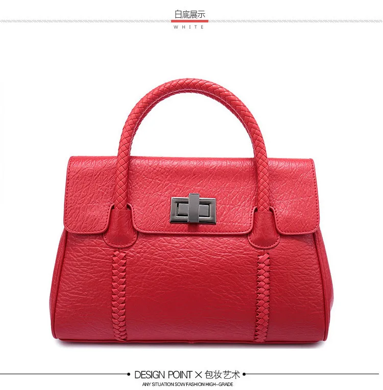 

High Quality Women's Genuine Leather Handbags Patchwork Shoulder Crossbody Bags Fashion Soft Women Bag