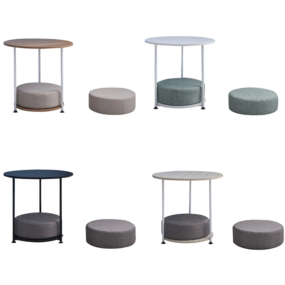 Household Portable Removable End Table Sofa Cushion Suit Coffee Tables
