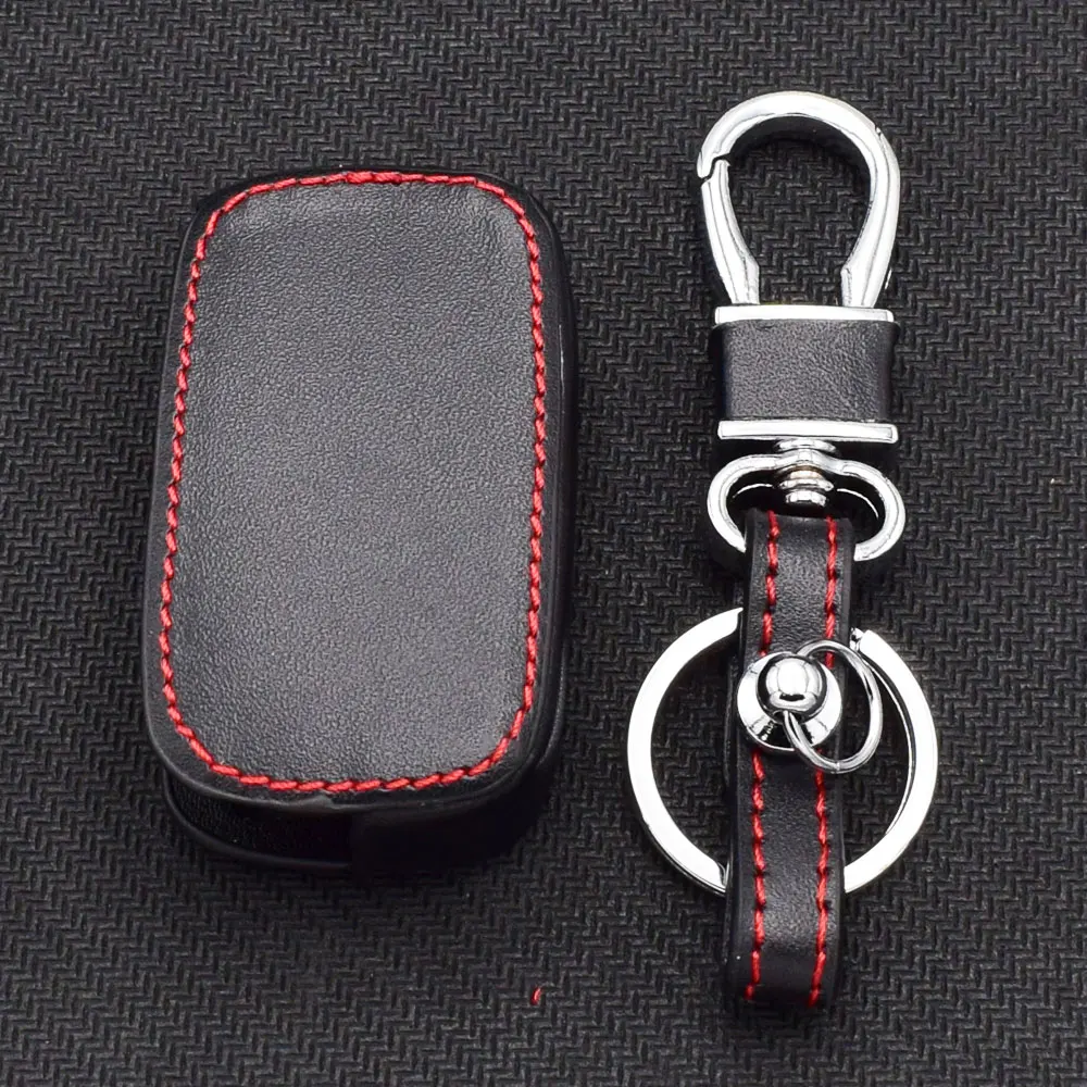 4 VW MVP Volkswagen MPV leather car key case cover