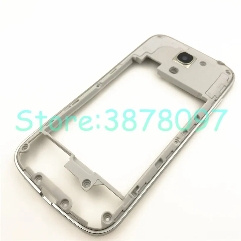 10 шт./лот 4,3 дюйма для samsung Galaxy S4 мини I9190 I9192 I9195 средняя панель пластины рамка Корпус