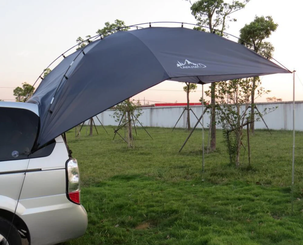 Laputa 4-5 человек использовать стекловолокно солнечные укрытия большая беседка палатка для кемпинга самоходный Тур автомобиль хвост палатка пляж палатка