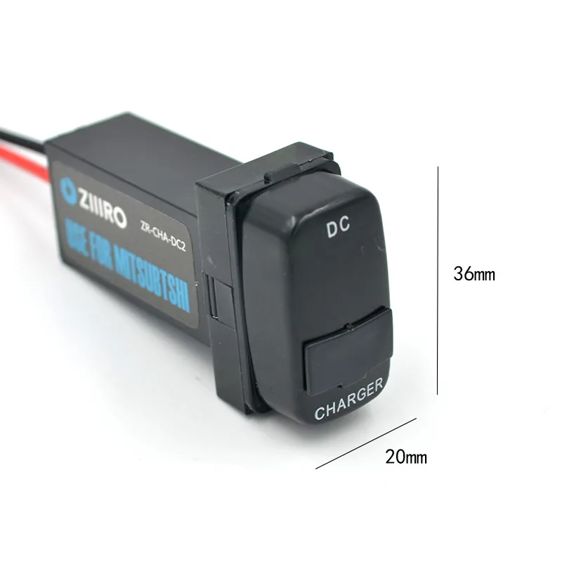USB разъем для автомобильного зарядного устройства вольтметр адаптер дисплей