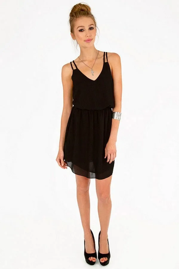 V-neck Sleeveless Mini Dress | Uniqistic.com