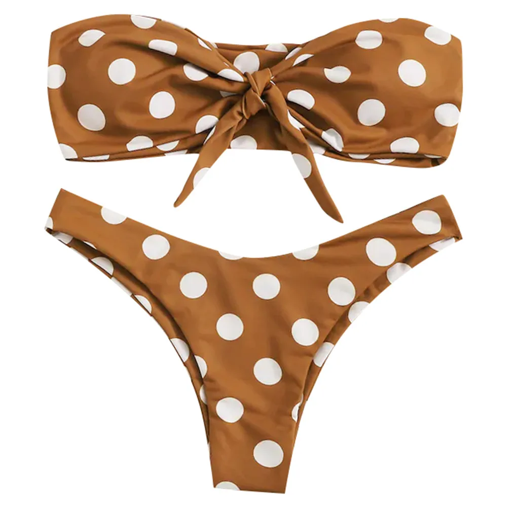 

Two Piece Floral Print Push-Up Padded Bra Beach Bikini Set Swimsuit Swimwear Women Swimsuit Plus Size Two-Piece Suit C30630