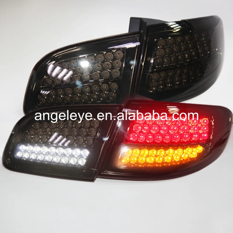 LED Tail Lamp For Hyundai for Santa Fe rear lights Smoke Black color