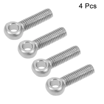 

UXCELL 4pcs M8 x 30mm 304 Stainless Steel Machinery Shoulder Lifting Eye Bolt Metric Thread Nut Bolt Assortment Sets Durable