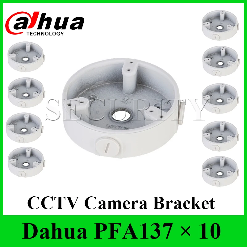 

10 Pieces/Lot Dahua PFA137 Waterproof Junction Box for Dahua IPC-HDBW4431R-S & IPC-HDBW4431R-ZS CCTV Mini IP Dome Camera DHL