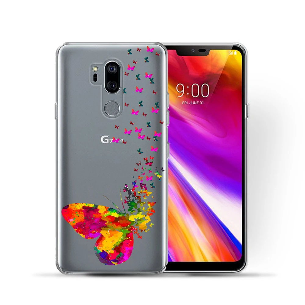 Любовь и смех жизнь силиконовый чехол накладка из мягкого ТПУ для LG G7 6 1