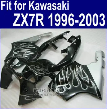 

Mototcycle Fairings for ZX7R 1996 1997 1998 1999 2000 2001 2002 2003 Ems free Fairing kit For Kawasaki ninja 96 - 03 a02