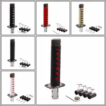 15cm האוניברסלי סמוראי חרב Gear Shift Knob שיפטר קטאנה מתכת Manua שידור Gearstick Knob Shift מנוף מקל r20(China)