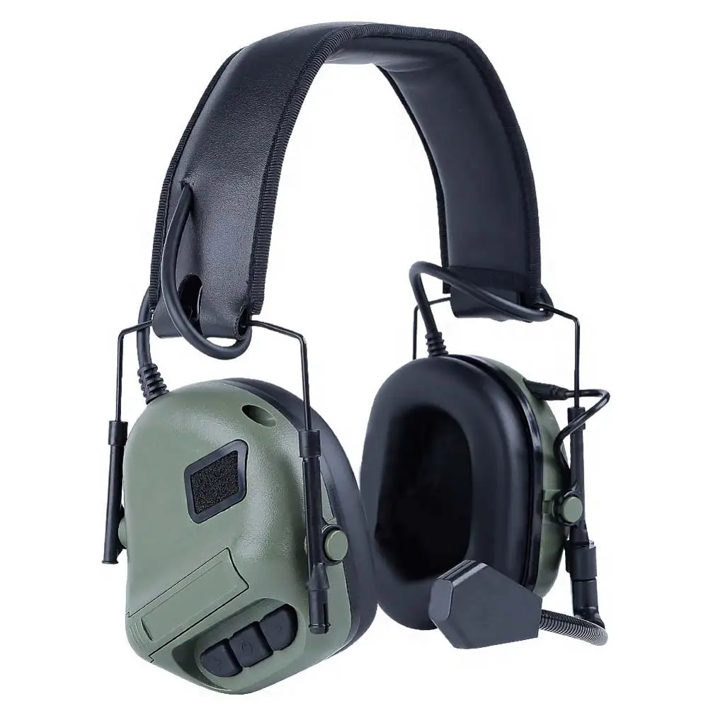 Tactical Headset Hunting Airsoft Headphones Military Shooting Headset Ear Protection Earphone hunting Accessories - Цвет: G