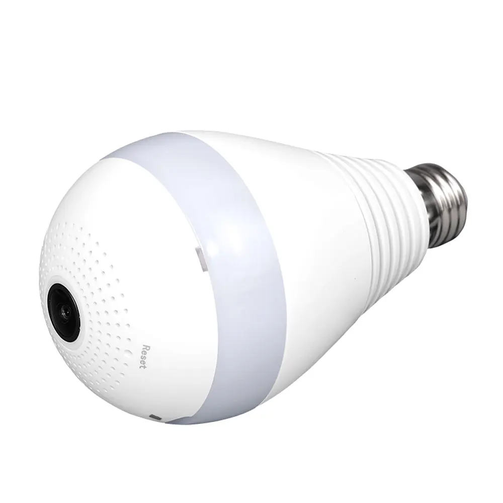 

Bulb LED Light wifi IP Camera Wi-fi Fisheye 960P 360 degree CCTV VR Camera 1.3MP Home Security WiFi Panoramic Camera