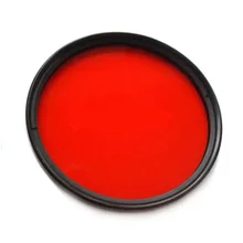 67 мм полностью красный Цветной фильтр для meikon водонепроницаемый корпус, таких как S110 G15 G16 G1X NEX-5N RX100 GM1