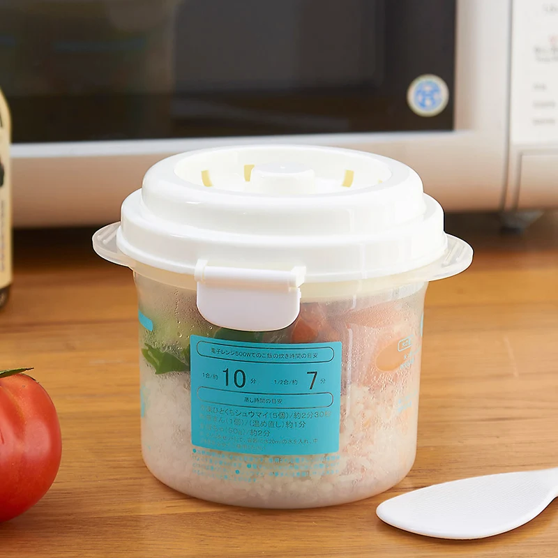 

650ml 120 degree to -20degree Microwave rice steamer bowl Rice cooker bowl BPA free office workers bowl