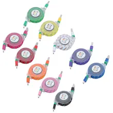 Retractable Micro Usb Cable Micro USB Data Sync Charging Cable For Samsung HTC Android Phone Tablet PC Micro USB Charger Cable