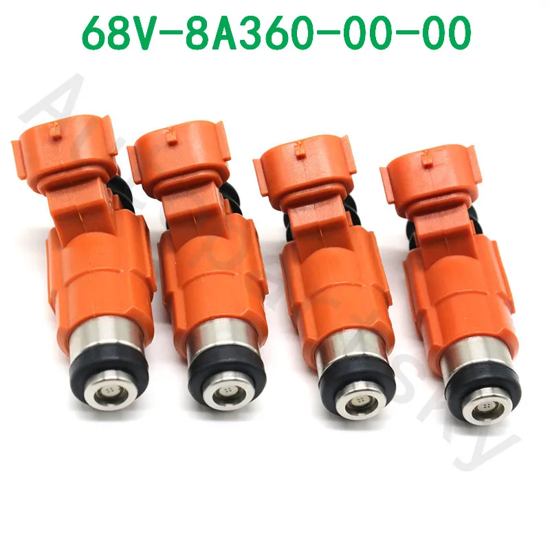 US $51.38 4pcsLot 68v8a3600000 Cdh210 Inp771 Cdh210 For Yamaha F115 Hp Outboard 20002011 Fuel Injector W High Quality