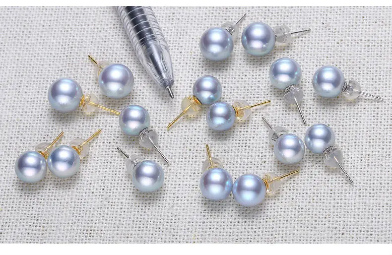 gold akoya pearls earrings jewelry 88