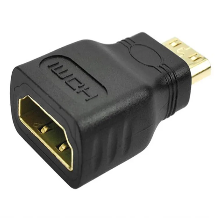 

5PCS Mini HDMI Male to HDMI Female M/F Gold-Plated Adapter Converter Connector for HDTV 1080P