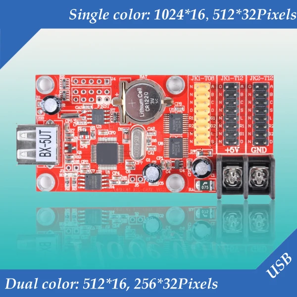 

BX-5UT Vehicle USB LED controller for single&dual color LED display