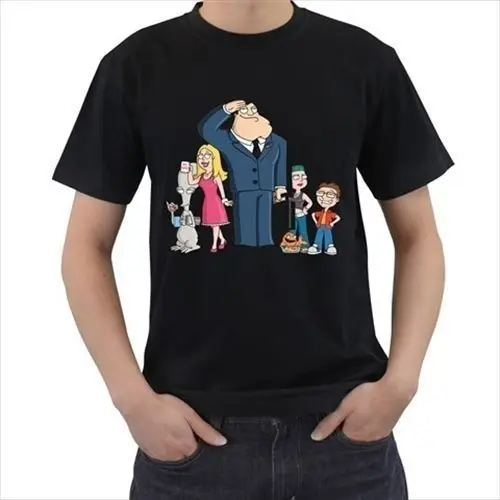 Американский Папа! ТВ show футболка Размеры размеры S M L XL 2XL 3XL | Мужская одежда