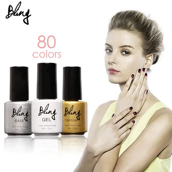 

Focallure nail Polish Gel waterproof Long-lasting 30days Soak-off Gel Nail LED UV 6ml 80 colors Hot Nail Gel BL001