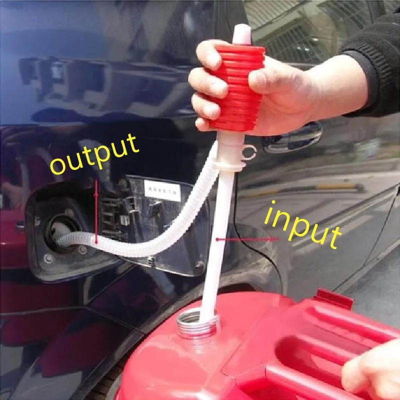 Hand Manual Gas Oil Water Liquid Transfer Pump Siphon Hose For Car Motorcyle Truck Car Liquid Pump