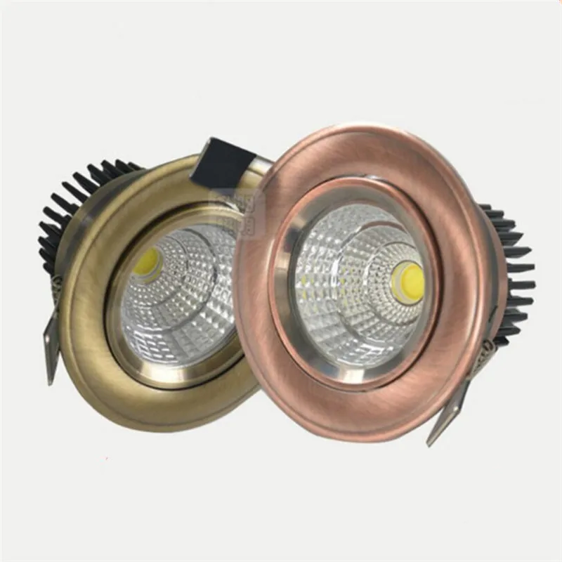 

Factory Wholesale 7W 10W15W 20W 30W Dimmable cob LED Spot Recessed down lights Spot Light Lamp decoration Ceiling Lighting