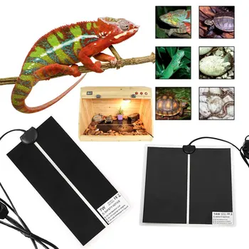 

5W/7W/14W/20W Reptile Heat Mat Incubator Pet Heating Pad Pets Reptiles Vivarium Terrarium Warm Heater With Thermostat Controller