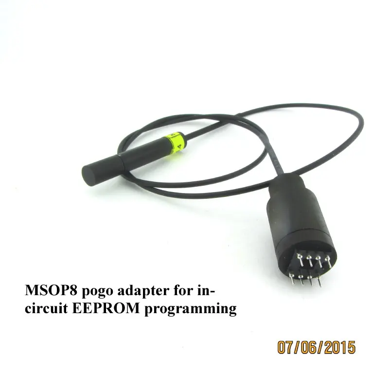 MSOP8 pogo адаптер для встроенного программирования EEPROM без светодиодный|adapter