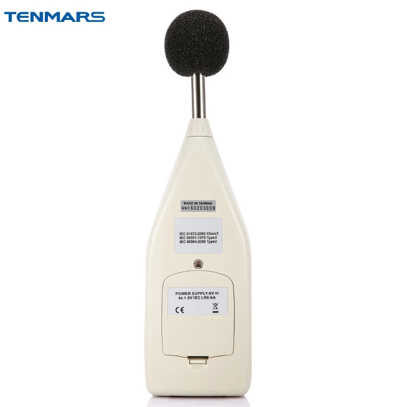 Измеритель уровня звука TENMARS ST 107 шумомер класса 2|noise meter|noise level meter |
