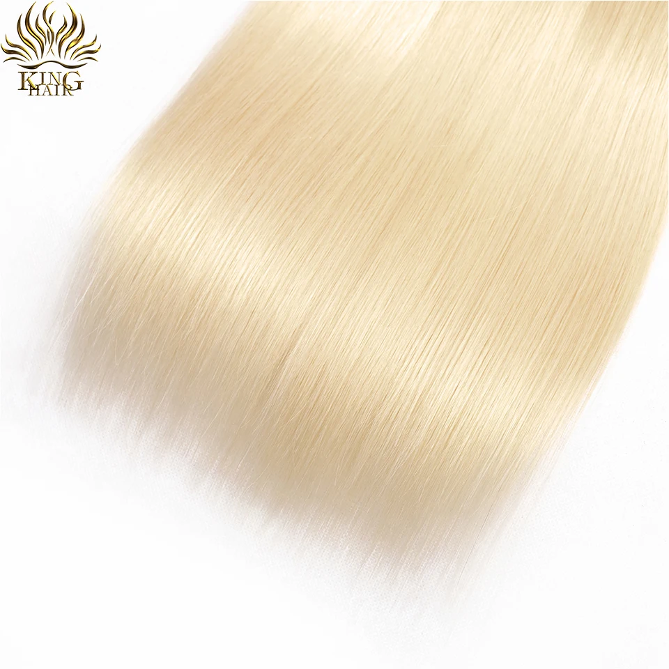 King Hair Brazilian Hair Weave Bundles 613 Blonde Bundles With Closure Remy Straight Human Hair Bundles With Closure King Hair Brazilian Hair Weave Bundles 613 Blonde Bundles With Closure Remy Straight Human Hair Bundles With Closure